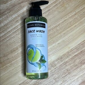 Clean Botanica Green Tea & Collagen Face Wash